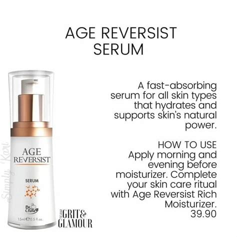 Age Reversist Serum Skin Care Serum Serum Fragrance Free Products