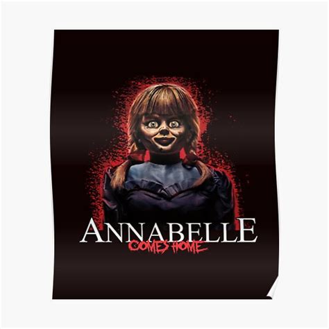 Annabelle Comes Home Poster For Sale By Layoutland Redbubble
