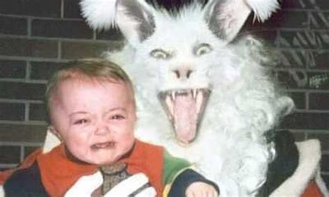 These Terrifying Pictures Of The Easter Bunny Will Haunt Your Dreams