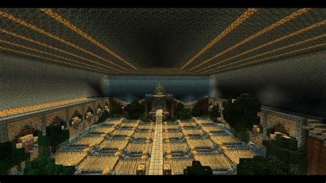 Minecraft/Tekkit epic underground base (speed build) - YouTube