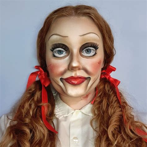 Spooky Halloween Doll Makeup Halloween School 31 Days Of Halloween