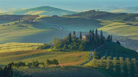 Hd Wallpaper Rolling Hills Of Tuscany Ed Cooley Fine Art Photography