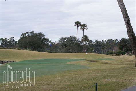 Drag the green or yellow markers to measure yardage.; TPC Sawgrass Stadium Course Review - Plugged In Golf