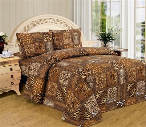 Animal Print Bedding Safari Bedding Comforters Ease