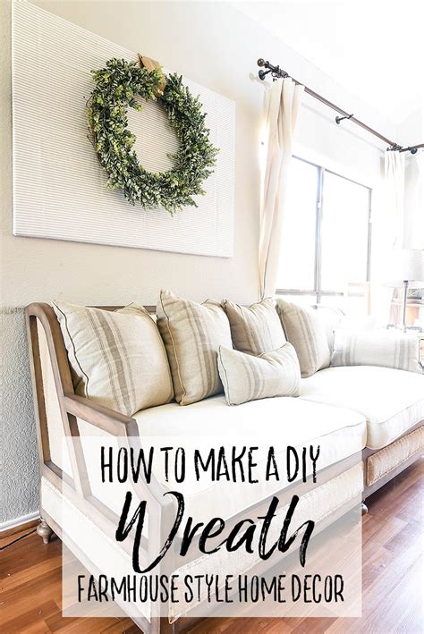 The Easiest Diy Wreath Ever Turn It Into Giant Wall Decor Our