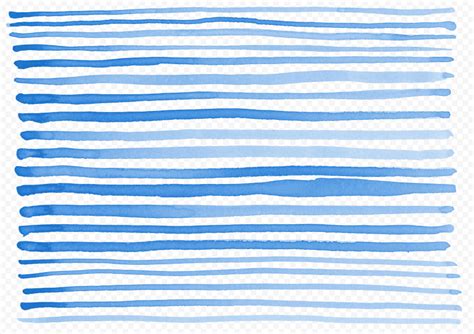 Hd Blue Horizontal Watercolor Stripes Background Png Citypng