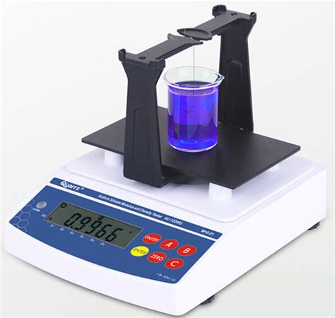 Check to ensure that the specific gravity of the substance characterized using degrees baume is greater than that of water. Leading Factory Sodium Silicate Modulus Tester , Baume ...