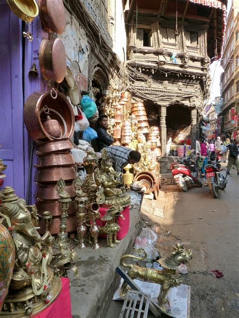 Other versions of this composition. The metal craftsmen and traders of Old Town, Kathmandu ...