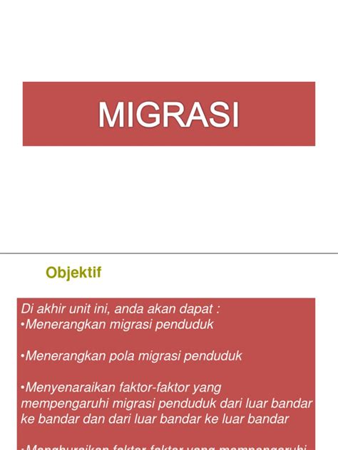 Konsep dan definisikonsep dan definisi  mereka yang tidak memahami akan menggunakanmereka yang tidak memahami akan menggunakan konsep demografi dan. Migrasi