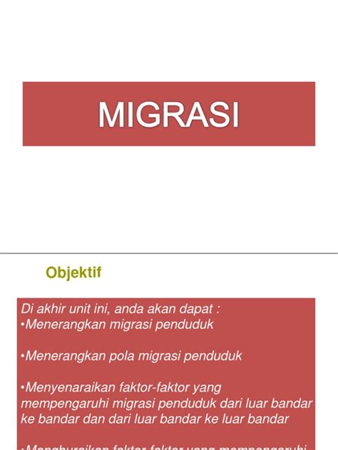 July 12, 2016 at 6:41 pm. Migrasi