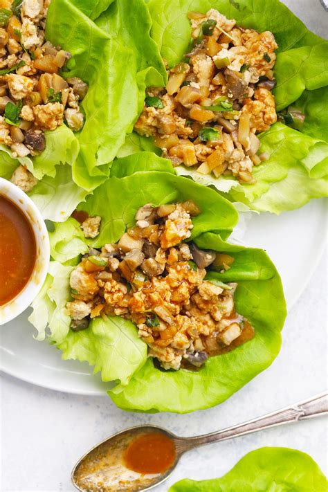 Healthy Chicken Lettuce Wraps Paleo And Whole30
