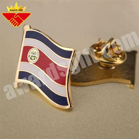 Introduction For Costa Rica Flag Lapel Pin