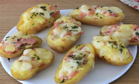 Pommes de terre farcies au jambon et fromage à raclette Bon À Savoir