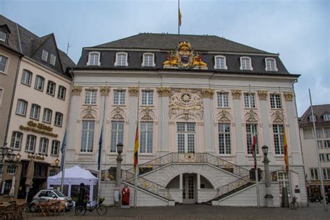 Bonn Old Town Hall At Marktplatz Germany Editorial Stock Image Image