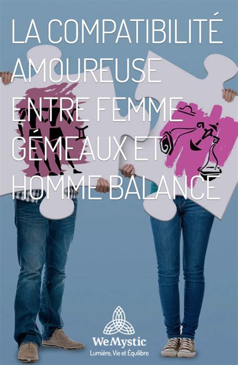 La compatibilité amoureuse Gémeaux et Balance  WeMystic France  Homme