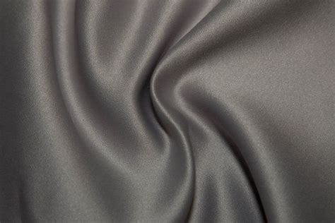 Silver Bridal Satin Fabric Shiny Heavy Weight By Fabricsuniverse