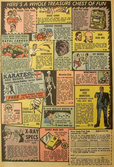 20 Vintage Comic Book Ads Evissaheda