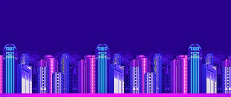 Cool Neon City Wallpapers