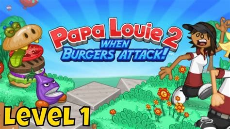 Papa Louie 2 Level 1 Vicalemon