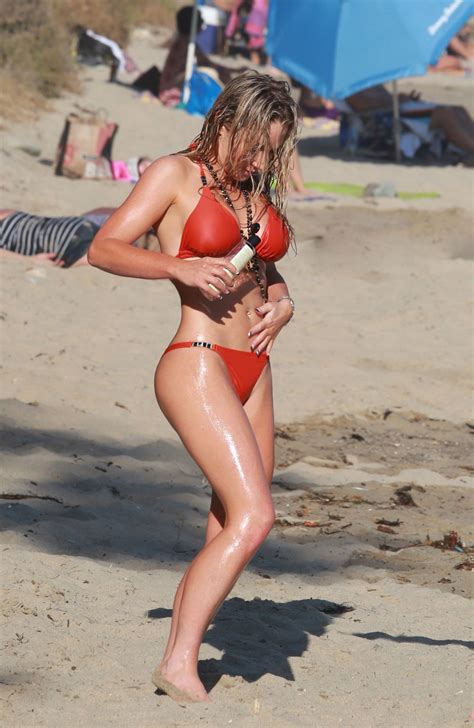 Nikki Lund Bikini Candids Beach In Malibu September 2014 • Celebmafia