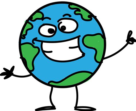 Planet Earth Cartoon · Free Vector Graphic On Pixabay