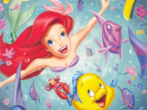 Ariel The Little Mermaid Wallpaper 1005784 Fanpop