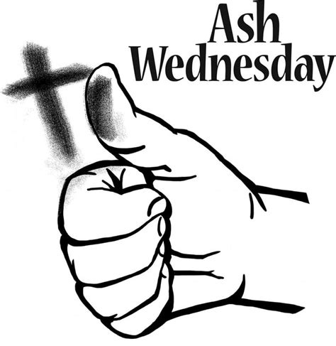 Ash Wednesday Image Coloring Page Download Print Or Color Online For