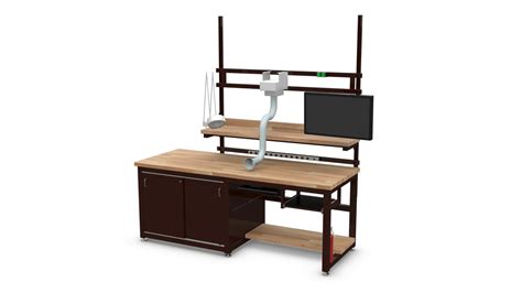 Electric corner height adjustable desks. Heavy Duty Workstation - SteelSentry