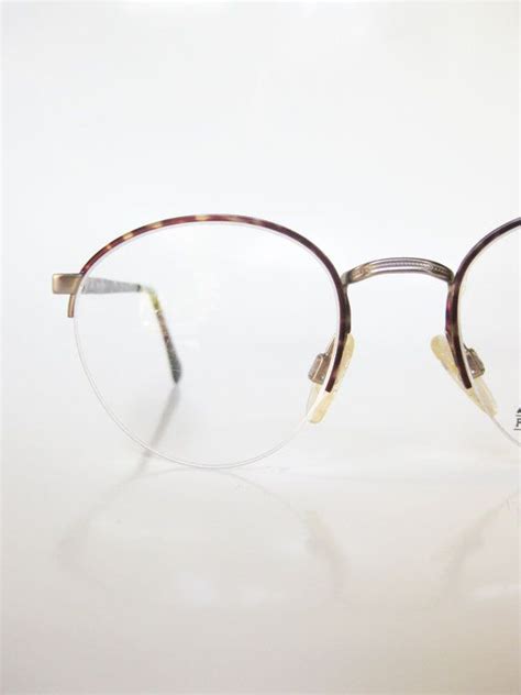 1970s round eyeglasses vintage tortoiseshell p3 70s amber etsy round eyeglasses vintage