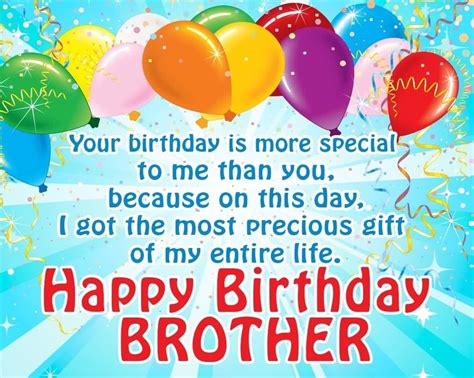 25 Best Brother Happy Birthday Wishes For All The Brothers ...