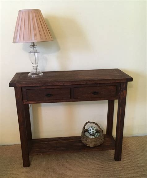 Narrow Farmhouse Console Table