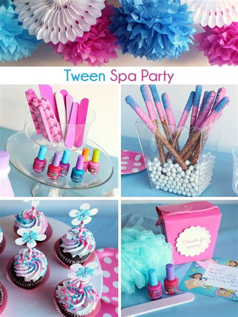 Spa Party Ideas Girl Spa Party Spa Birthday Parties Spa Party