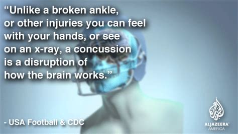 The evidence you have provided to me is factually incrorect. 'TechKnow' Need to Know: What causes a concussion? | Al ...