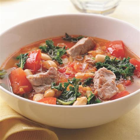 Maybe you would like to learn more about one of these? Pork, White Bean & Kale Soup Recipe - EatingWell
