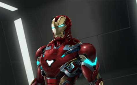 Iron man is the last of the marvel skins to unlock (apart from wolverine) in fortnite chapter 2, season 4. 2880x1800 Iron Man Suit Artwork Macbook Pro Retina HD 4k ...