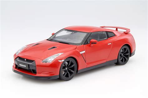 Nissan Gt R R35 2008 Red Die Cast Model Norev 188051