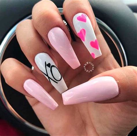 Pink Valentines Day Nail Designs 2021 Vday Nails Fabulous Nail Art Designs