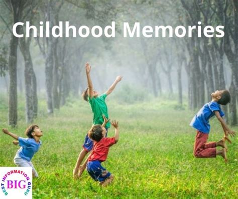 Childhood Memories Essay For Bignnerrs And School Boys And Girls