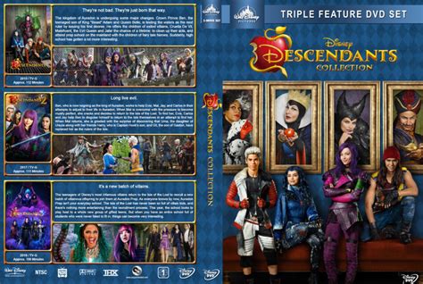 Descendants Collection R1 Custom Dvd Cover Dvdcovercom