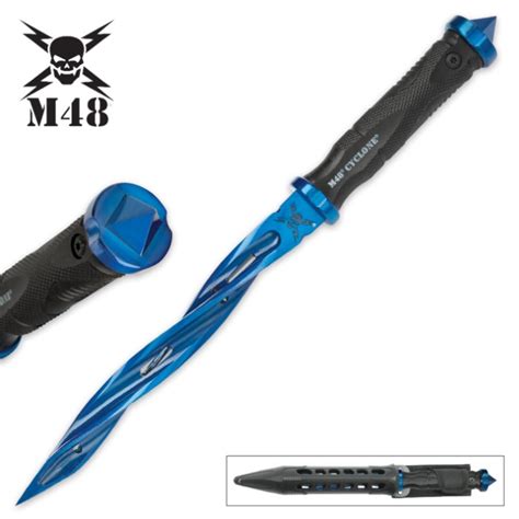The m48 cyclone is a(no pun intended) clone. M48 Cyclone Blue Fixed Blade Knife with Custom Vortec Sheath | BUDK.com - Knives & Swords At The ...