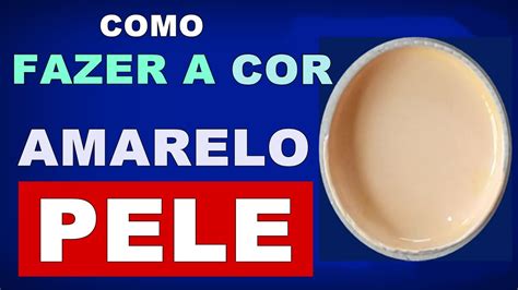 Como Fazer Amarelo Com Tinta Guache