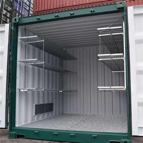 Industrial Shelving System For Shipping Containers