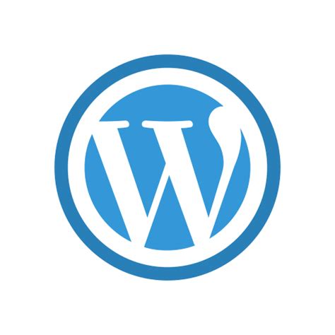 Wordpress Logo Png Transparent Image Download Size 512x512px