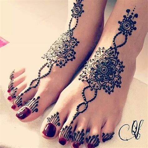 Bridal Henna Tattoos For Your Feet Arabia Weddings
