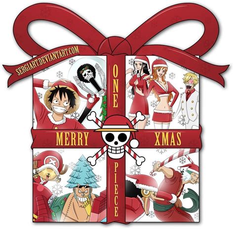 One Piece Merry Christmas Wallpapers Wallpaper Cave