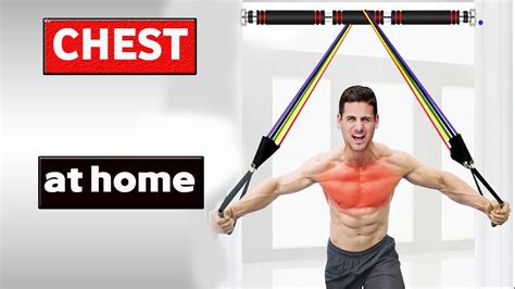 Chest Exercises With Bands Top 10 Resistance Band Exercises Youtube
