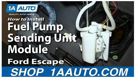 How to Replace Fuel Pump & Sending Unit 01-04 Ford Escape | 1A Auto