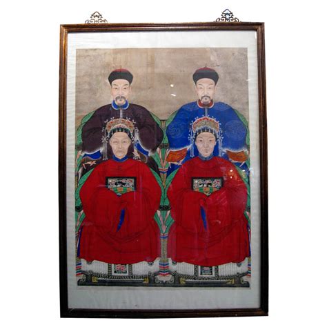 Shens Gallery Chinese Antiques Ancestral Painting Bay Area