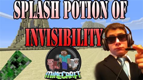 How to build an invisibility potion in minecraft. How to make a splash potion of invisibility EASY! - YouTube