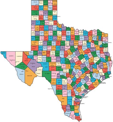 Map Of Texas Counties With Names And Cities United States Map Sexiz Pix